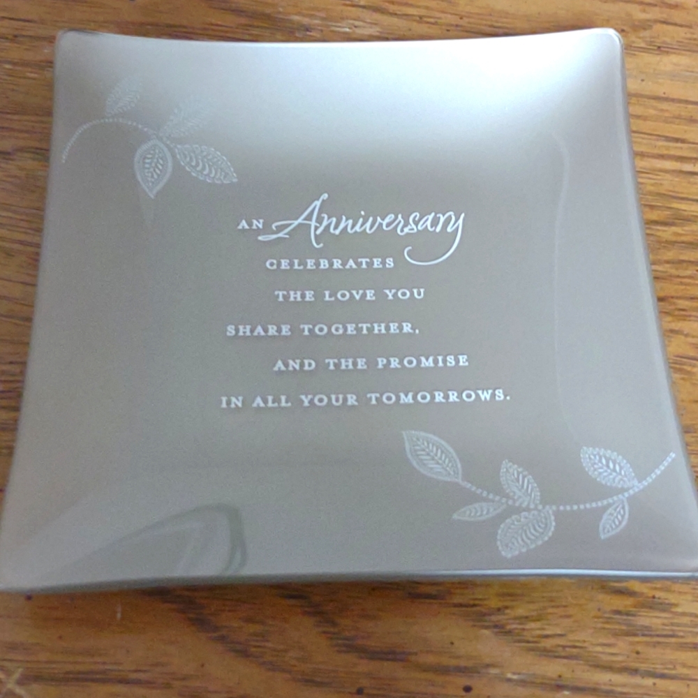Hallmark Anniversary Dish